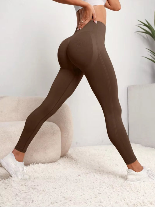 Women Seamless Hip Lifting Women Seamless Sports Leggings High Waist Fitness Leggings Push up Yoga Leggings Gym Clothing Sports